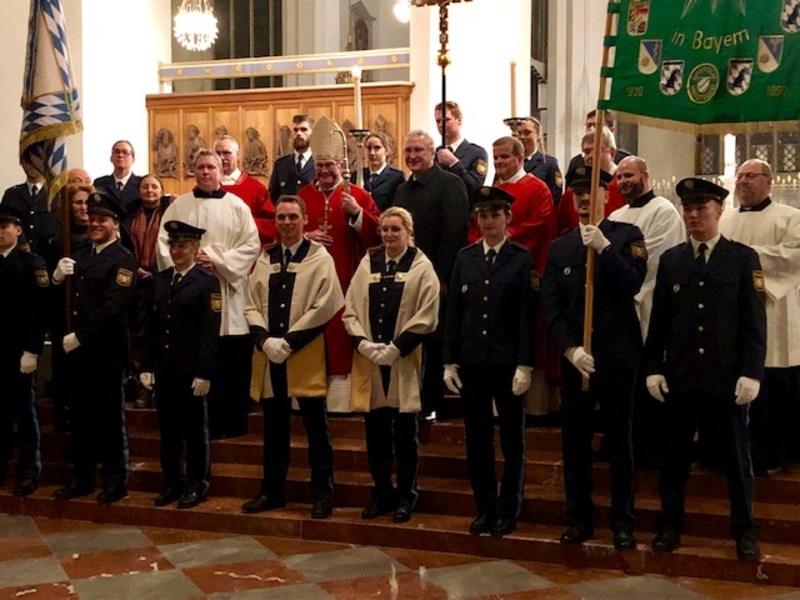 Montag, 21. Januar 2019; Bayerns Innenminister Joachim Herrmann zum traditionellen Polizeigottesdienst: 