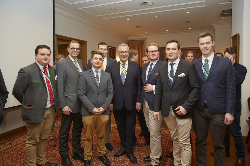 Donnerstag, 17. Januar 2019; Innenminister Joachim Herrmann h�lt eine Vortrag beim Corps Suevia in M�nchen 