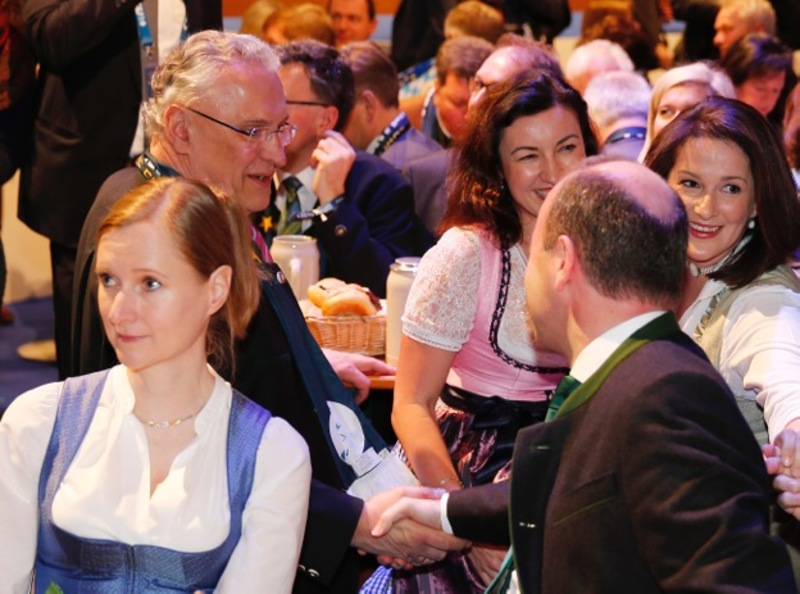 Mittwoch, 6. M�rz 2019; politischer Aschermittwoch der CSU in Passau.
Foto: Sammy Minkoff