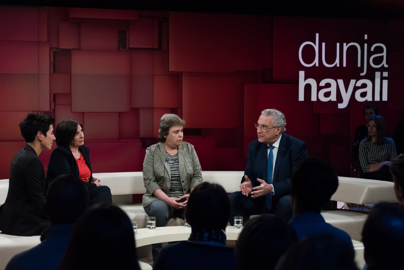 Mittwoch, 6. M�rz 2019; Innenminister Herrmann bei Dunja Hayali zum Thema: Umgang mit deutschen IS-R�ckkehrern. Herrmann: 