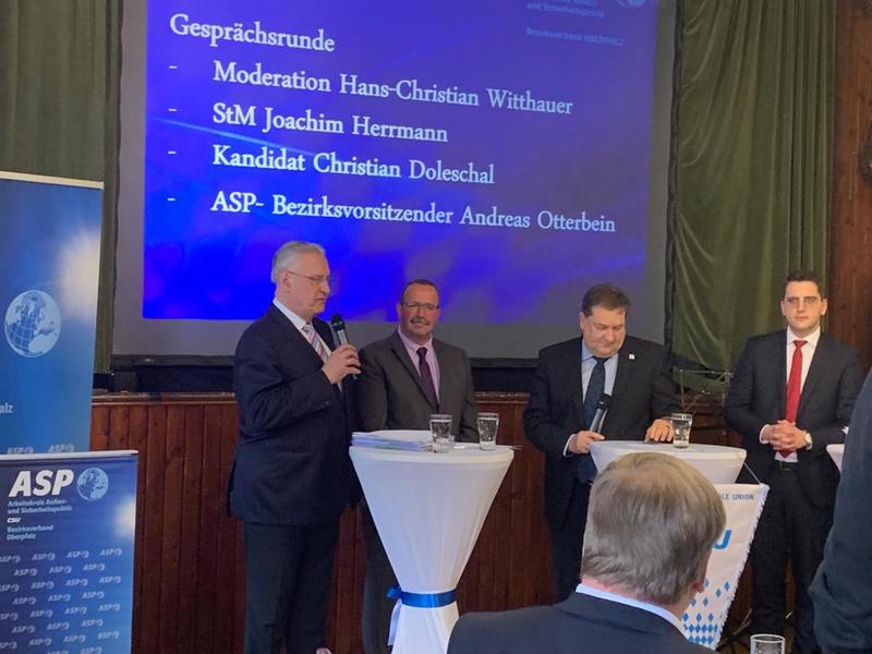 Sonntag, 24. M�rz 2019; Au�en- und sicherheitspolitischer Dialog 