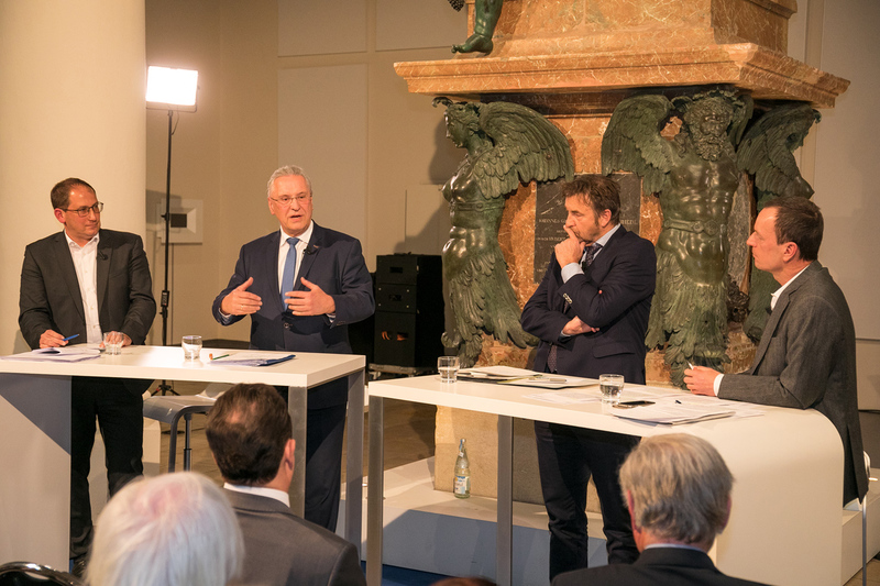 Montag, 25. M�rz 2019; Innenminister Joachim Herrmann nimmt am Diskussionsforum der Max-Planck-Gesellschaft zum Thema 