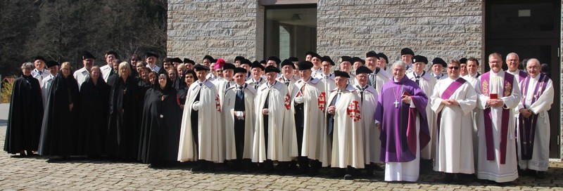 Sonntag, 7. April 2019; Joachim Herrmann beim Einkehrtag 
der Bayerischen Ordensprovinz des Ritterorden vom heiligen Grab zu Jerusalem im Begegnungszentrum Johannisthal bei Windischeschenbach
