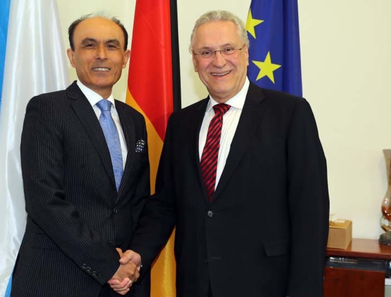 Dienstag, 16. April 2019;  Antrittsbesuch des t�rkischen Generalkonsul Mehmet G�nay. Bei dem Gespr�ch ging es um die Integration t�rkischst�mmiger Mitb�rger in Bayern und die Fortsetzung der erfolgreichen polizeilichen Zusammenarbeit.