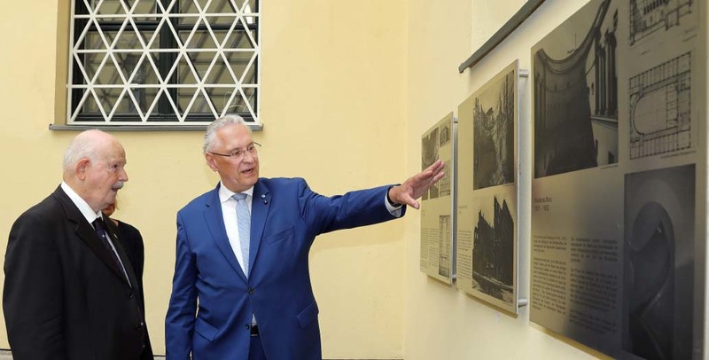 Mittwoch, 7. August 2019; Bayerns Innenminister Joachim Herrmann, selbst Mitglied im Malteserorden, hat heute dessen Gro�meister Giacomo Dalla Torre del Tempio di Sanguinetto anl�sslich des Malteser Sommerlagers 2019 in M�nchen begr��t. 