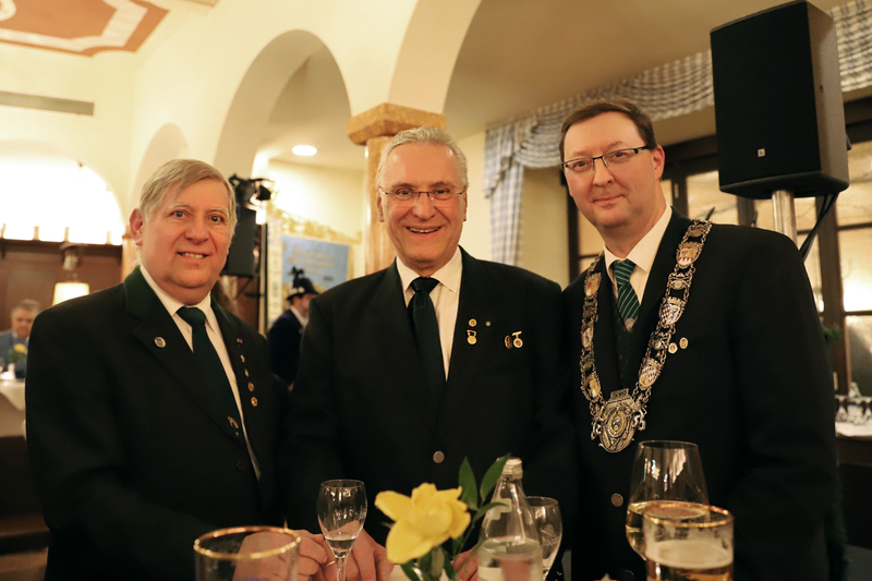Mittwoch, 29. Januar 2020; Bayerns Innen- und Sportminister Joachim Herrmann beim Neujahrsempfang des Bayerischen Sportsch�tzenbundes: Schie�sport ist lebendige Tradition und Brauchtum - Staatsregierung steht hinter unseren Sch�tzen.
Foto: Ulrike �belacker-K�hn