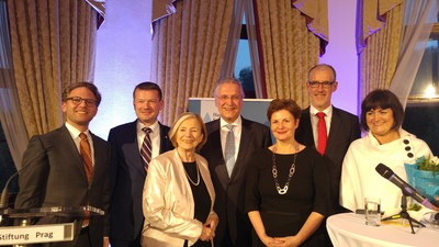 Festakt anl. 25 Jahre HSS in der Tschech. Republik am 4. April 2017; in Prag, in der Deutsche Botschaft im Kuppelsaal