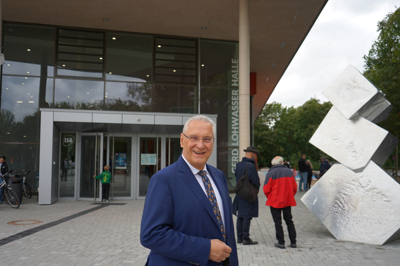 Sonntag, 15. September 2024, Einweihung der Gerd-Lohwasser-Halle in Erlangen