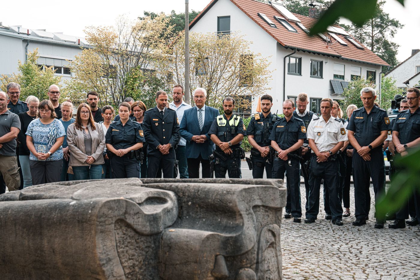 Gedenkmininute in Erlangen Gedenkmininute in Erlangen